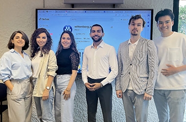 Wittenborg’s TikTok Team Attends Workshop about the Platform