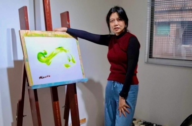 Wittenborg's Cha-Hsuan Liu Showcases 'Breathe' Painting in Tapei Wittenborg's Cha-Hsuan Liu Showcases 'Breathe' Painting in Tapei