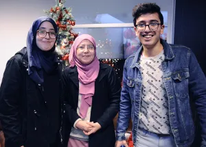 Mother Joins Two Children as Students at Wittenborg