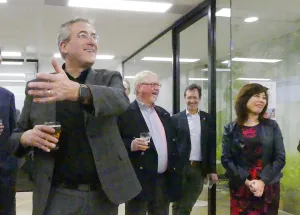 CEO Thanks Contractors for Speeding Along Renovations