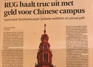 Wittenborg Warned Minister about RUG Months Ago