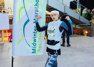 Students and Staff Fly Wittenborg Flag at Apeldoorn Marathon
