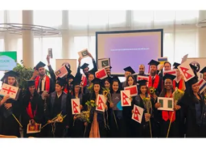 Graduates from 16 Countries at Wittenborg Summer Graduation Ceremony