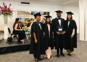 Wittenborg Students' Elation at Awards Ceremony in Brighton, UK 