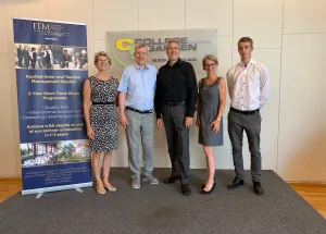 WUAS visits Tourism & Management College in Austria