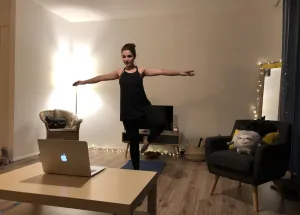 Students Staying Positive as They Switch to Online Studying and Living with Corona Restrictions