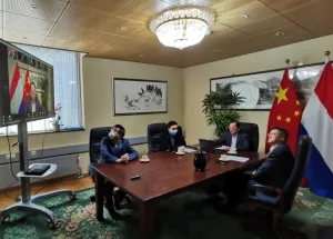 Supporting the Chinese Embassy with COVID-19-Related Matters