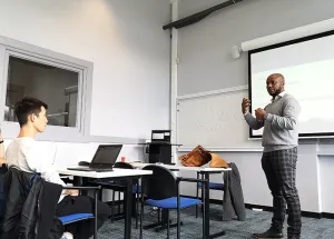 Wittenborg Lecturers Impress as they Navigate Hybrid Teaching with Ease on First Day of New Academic Year 