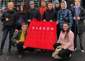 High School Students from Ukraine Visit Wittenborg