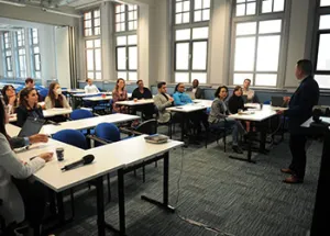 Students and Staff Discuss Expectations and Ideas for Wittenborg