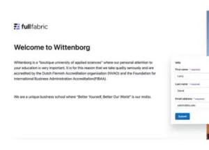 Wittenborg is undergoing a significant transformation by implementing Full Fabric's integrated student management system, marking a shift towards a digital-first and personalised admissions approach. 