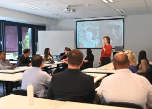 Natália Leal Gives Workshop on How to Work on Mental Fitness