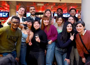  Fun and Games - over 100 Students at Wittenborg’s Bowling Night 