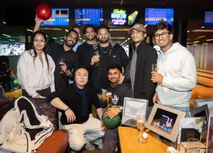 Fun and Games: Over 170 Students and Staff Attend Bowling Night in Apeldoorn 