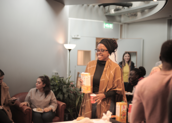 An international group of students ready to learn abroad in the Netherlands. An international group of students ready to learn abroad in the Netherlands.