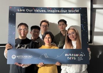 Embracing the Spirit of Internationalisation Wittenborg Celebrates Erasmus Days 2025  Embracing the Spirit of Internationalisation Wittenborg Celebrates Erasmus Days 2025
