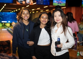 Fun and Games: Over 170 Students and Staff Attend Bowling Night in Apeldoorn 