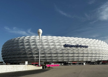 Munich Students Visit One of Europe’s Most Iconic Stadiums During Project Week