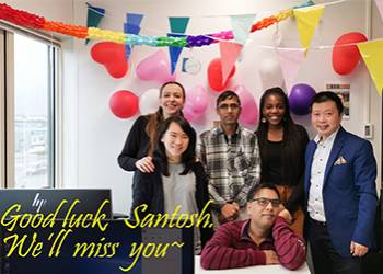 Sadness at Farewell of Student Registrar, Santosh Aryal