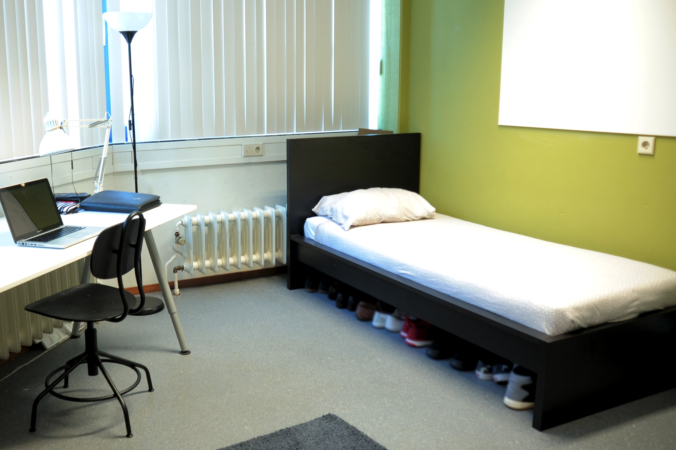 Student room in housing complex Apeldoorn Ruyterstraat
